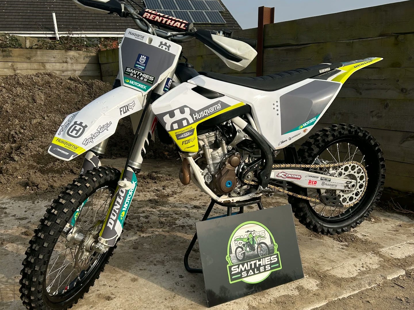 2018 Husqvarna FC250 4 stroke motocross bike