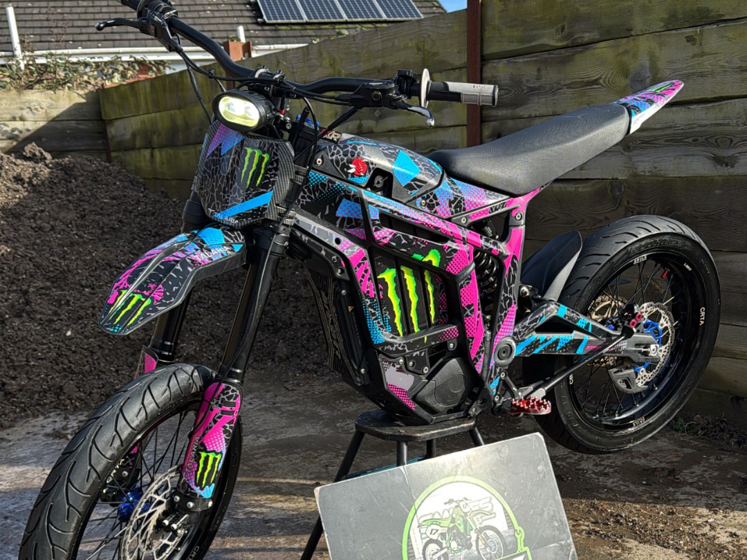 2024 Talaria Sting R with Milk Racing super moto conversion